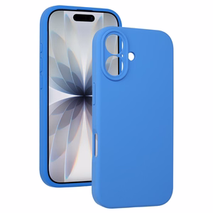 Silicone Lite dėklas telefonui iPhone 17 mėlynas