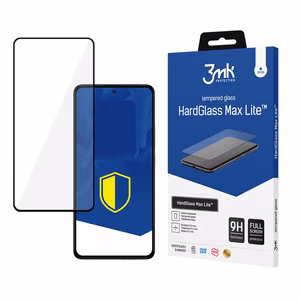 Apsauginis stiklas 3mk HardGlass Max Lite Juodas Xiaomi Redmi Note 14 PRO / 14 PRO+ 5G