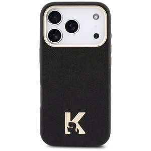 Karl Lagerfeld Karl Head Logo MagSafe Dėklas for iPhone 17 Pro - juodas