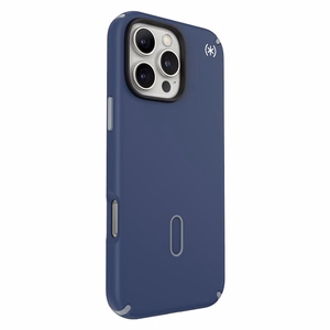 Speck Presidio2 Pro dėklas su MagSafe ir ClickLock, skirtas iPhone 16 Pro Max, „Coastal Blue/Dust Grey“