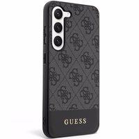 Guess 4G Stripe Collection dėklas telefonui Samsung Galaxy S24+ - juodas