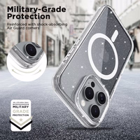 Tech-Protect FlexAir Hybrid Magnetinis dėklas telefonui iPhone 16 Pro Max - skaidrus