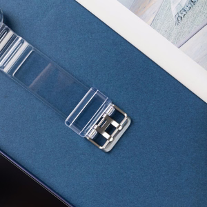 Силиконовый ремешок-браслет с чехлом Light Set для Apple Watch 38mm - синий
