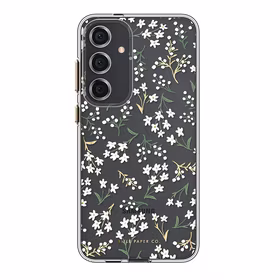 Rifle Paper Clear - Samsung Galaxy S24+ dėklas (Petite Fleurs)