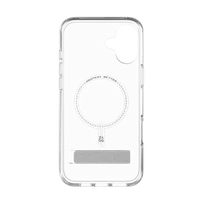 ZAGG Crystal Palace Snap Magnetinis dėklas telefonui iPhone 16 Plus - Skaidrus