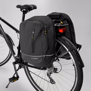 Wozinsky Double Bike Bag Backpack 2in1 30l Black (WBB30BK)