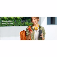 VEGER išorinė baterija 25000 mAh su įmontuotais kabeliais Type C / Lightning PD 130W TCE130 (W2503) juoda