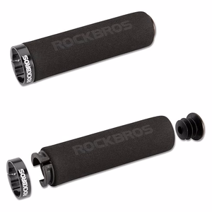 Rockbros BT1001BKBK kempininės dviračio vairo rankenos - juodos
