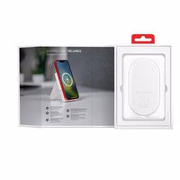 Išorinė baterija suderinama su MagSafe Forcell F-Energy MagStand F10K2 QC3.0 PD 5A 20W 10000 mAh balta