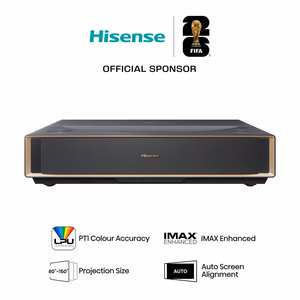 Hisense PT1 Ultra short throw projector UHD 4K (3840x2160) 3D Black