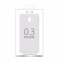 PURO 0.3 Nude - dėklas Samsung Galaxy J6 + (clear)