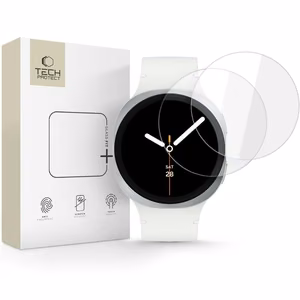 Tech-Protect Glass Fit+ 2 vnt grūdintas stiklas laikrodžiui Samsung Galaxy Watch 8 40mm - skaidrus