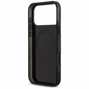 Mercedes AMG IML Double Layer Rhombs dėklas, skirtas iPhone 18 Pro Max / 17 Pro Max, suderinamas su MagSafe – juodas ir raudonas