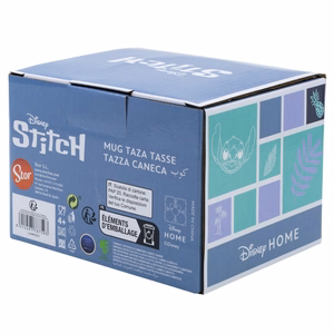 Disney Stitch Coconut 3D keraminis puodelis dovanų dėžutėje, 325 ml
