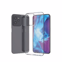 Itin plonas 0.5mm dėklas telefonui Realme C35 skaidrus