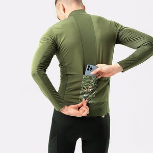 Rockbrs TLWT001 ROAD TO SKY cycling sweatshirt, windproof, insulated, S - green
