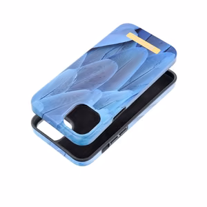 Case for iPhone 14 PLUS Forcell F-Protect Mirage compatible with MagSafe blue bird
