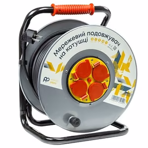 Ilgintuvas su rite 50m, 4 lizdai, 3x2.5mm2