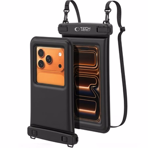 Tech-Protect UWC7 vandeniui atsparus dėklas 6,9" - juodas