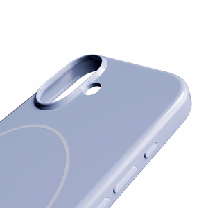 Puro Pulse iPhone 17 polikarbonato apsauginis dėklas - mėlynas