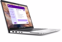 DELL Pro 13 Plus PB13250 Copilot+ PC Intel Core Ultra 7 266V Knyginis kompiuteris 33,8 cm (13.3") Full HD+ 16 GB LPDDR5x-SDRAM 512 GB SSD Wi-Fi 7 (802.11be) Windows 11 Pro Sidabras