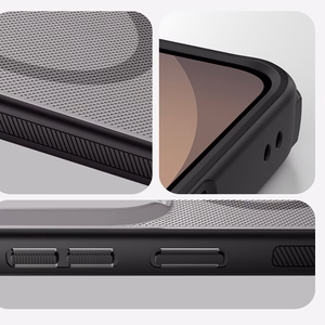 Nillkin Super Frosted Shield Pro magnetinis MagSafe suderinamas dėklas skirta Samsung Galaxy S26 Ultra permatomas juodas