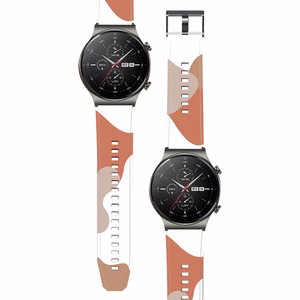 Ремешок Moro для Huawei Watch GT2 Pro силиконовый браслет узор 6