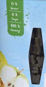 Bosch Fruitees Snack Apple – obuolių skanėstai šunims, 200 g