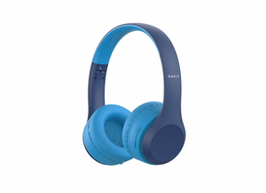 Havit H626BT - Bluetooth belaidės ausinės vaikams (mėlynos)