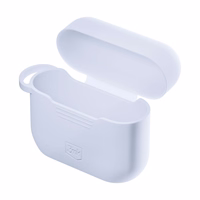 3mk silikoninis dėklas AirPods Pro 3 ausinėms – baltas