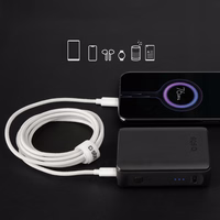 SBS TECABLETISSUETCCG USB-C - USB-C 1,5 m 60W pintas kabelis - pilkas