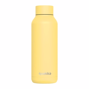 Quokka Solid nerūdijančiojo plieno termo gertuvė, 510 ml, Light Yellow