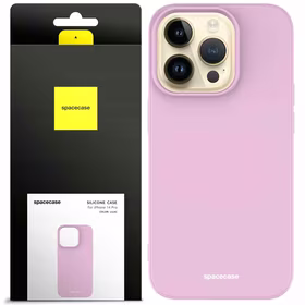 Spacecase silikoninis dėklas iPhone 14 Pro alyvinė