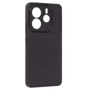 Tel Protect Carbon Elite dėklas telefonui Xiaomi Redmi Note 14 5G juodas