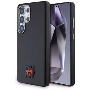 DKNY Odinis Heart of NY dėklas Samsung Galaxy S25 Ultra - Juodas