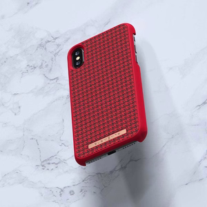 Nordic Elements Saeson Idun dėklas, skirtas iPhone XS / X, raudonas
