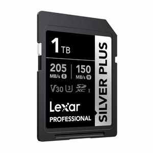 Lexar Professional Silver Plus SDXC 1TB atminties kortelė