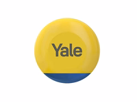 „Yale“ išmaniosios signalizacijos pradinis rinkinys 6 elementai - valdymo blokas, sirena, klaviatūra, nuotolinio valdymo pultas, judesio jutiklis, langų/durų jutiklis