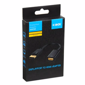 iBox IADP4K Display Port į HDMI kabelio adapteris