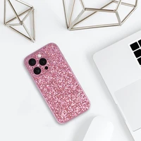 Flash dėklas telefonui Iphone 13 Pro Max šviesiai rožinė