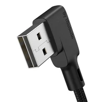 USB į Lightning kabelis Mcdodo CA-7300, kampuotas, 1.8m (juodas)