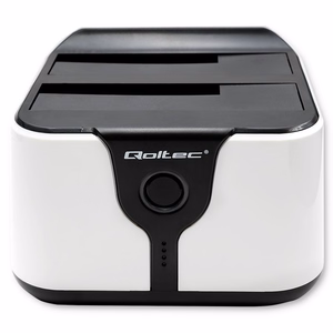 Qoltec 50309 HDD/SSD 2.5" 3.5" Doko Stotis SATA III USB 3.0 5Gb/s Klonavimas