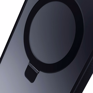 3mk dūminis magnetinis dėklas telefonui su stovu Samsung Galaxy S25+ - juodas