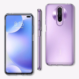 Dėklas telefonui SPIGEN Liquid Crystal - XIAOMI POCOPHONE X2 / Redmi K30 permatomas