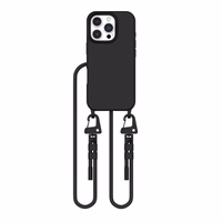 Tech-Protect MagNecklace MagSafe dėklas iPhone 16 Pro Max - juodas