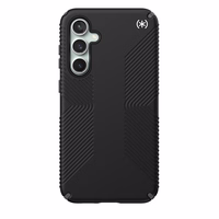 Speck Presidio2 Grip - Samsung Galaxy S23 FE dėklas (juodas/juodas/baltas)