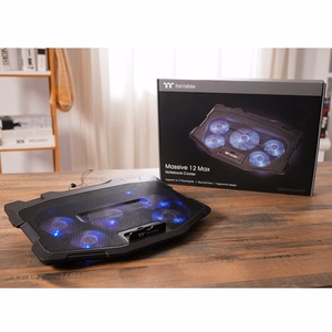 Thermaltake Massive 12 Max aušinimo padėklas nešiojamam kompiuteriui 43,2 cm (17") 2200 RPM Juoda