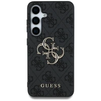 Guess didelis 4G logotipo dėklas Samsung Galaxy S25 juodas