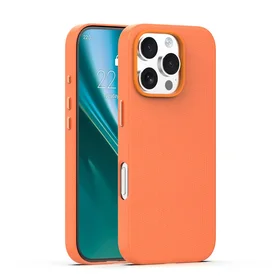 Etteri Elegant Mag case for iPhone 16 Pro Max 6,9" orange