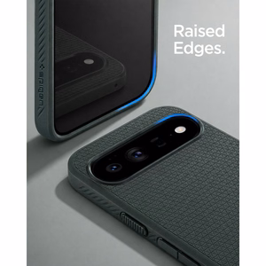 Spigen Liquid Air Mag MagSafe dėklas, skirtas Google Pixel 11 – spalva: tamsiai žalia